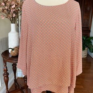 Two tiered blouse from The Limited